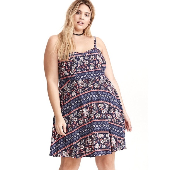 torrid Dresses & Skirts - Torrid Paisley Challis Sundress